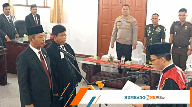 Arifin Rudi Nababan Dilantik Jadi Ketua Dprd Taput Gantikan Almarhum