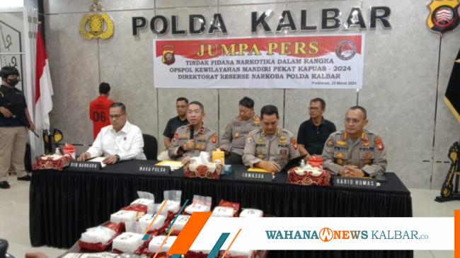 Ditreskoba Polda Kalimantan Barat Musnahkan 15 Kg Sabu Dari Malaysia