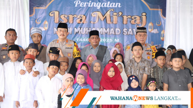 Peringatan Isra Mi Raj Nabi Muhammad SAW 1446 H 2025 M Di Polres Binjai