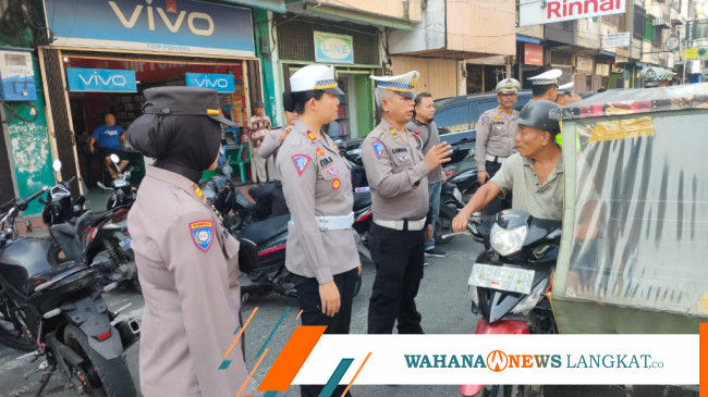 Operasi Keselamatan Toba 2024 Polres Binjai Beri Himbauan Dan Edukasi