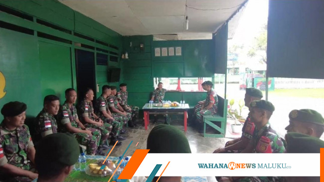 Satgas Yonarmed 1 Kostrad Terima Kunjungan Tim Wasops Mabesad Wahana