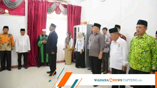 Pj Bupati Lantik Heri Fansuri Pasaribu Sebagai Wakil Ketua Iv Baznas