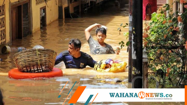 Banjir Rendam Permukiman Kebon Pala Ketinggian Air Capai Meter Lebih