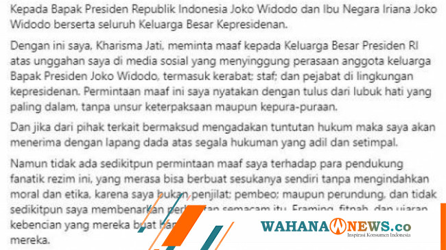 Setelah Dihujat Netizen Karena Dianggap Menghina Ibu Negara Pemilik