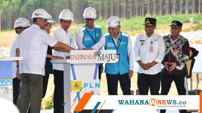 Presiden Jokowi Groundbreaking Pembangunan Plts Pln Mw Di Ikn