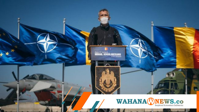 Sekjen NATO Imbau Negara Pertahanan Atlantik Utara Kirim Banyak Senjata