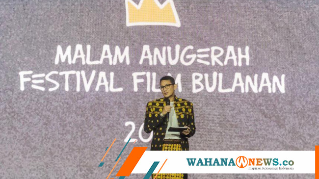 Sandiaga Uno Malam Anugerah Festival Film Bulanan Perayaan Bagi Pelaku