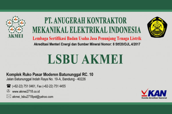 PT. Anugerah Kontraktor Mekanikal Elektrikal Indonesia