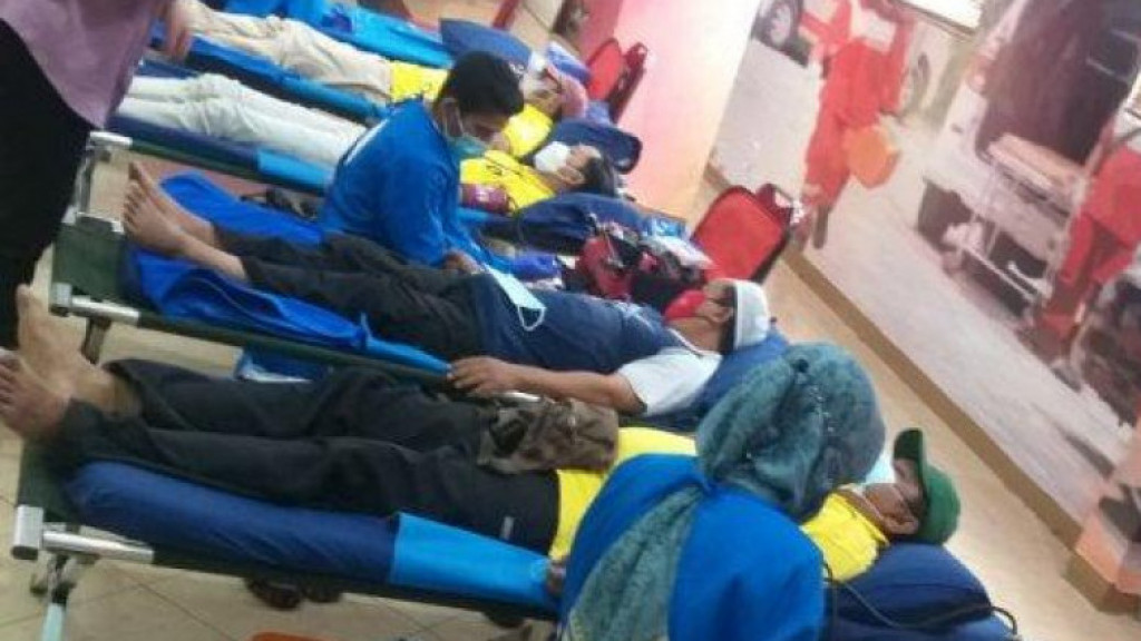 167 Peserta Ikuti Donor Darah Memperingati Satu Dekade Rekan Indonesia
