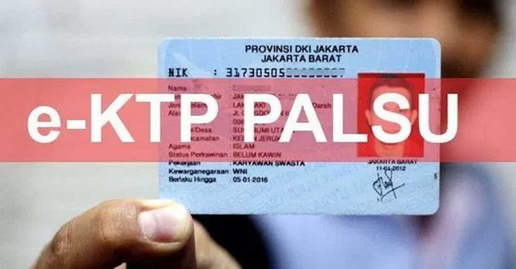 ASN di Bandar Lampung Diduga Pasok Blanko-Hologram Pembuatan e-KTP Palsu