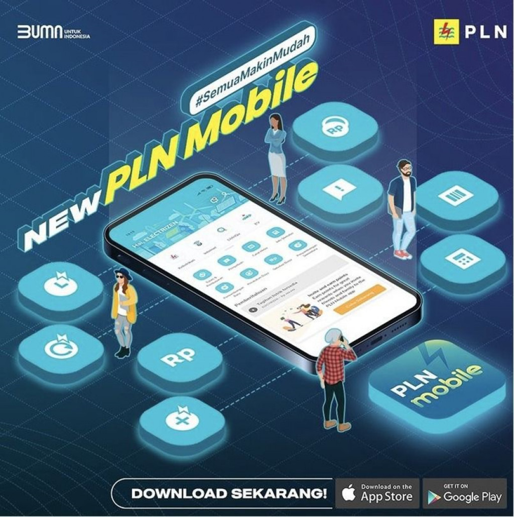 Belum Genap 1 Bulan, Aplikasi PLN Mobile Sudah Diunduh 16.2 Juta Pengguna