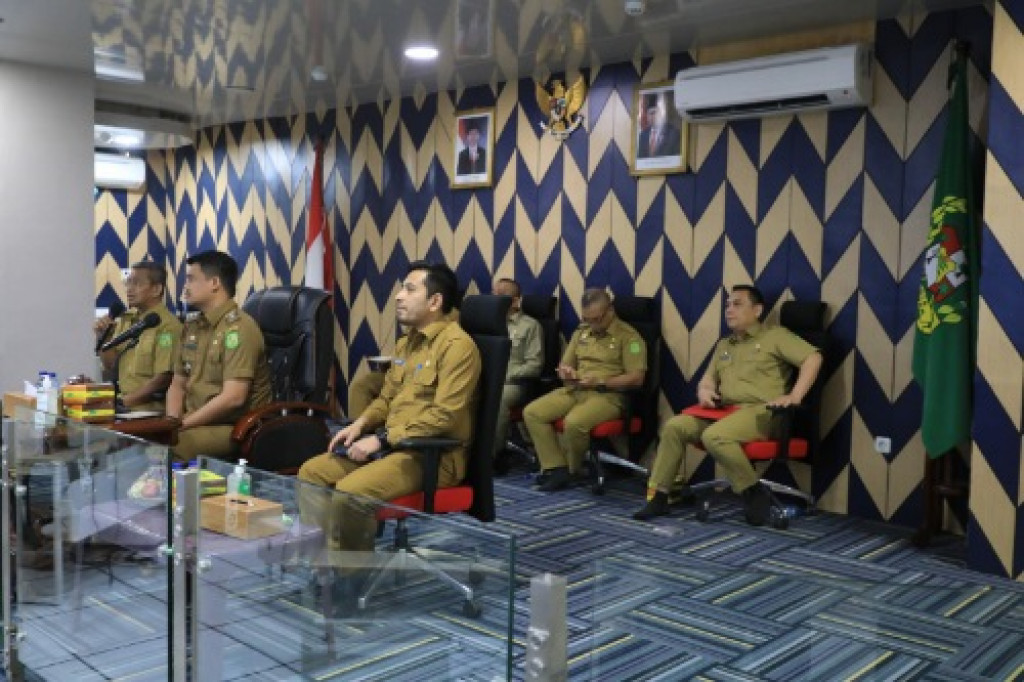 Bobby Nasution Hadiri Rapat Koordinasi Teknis Bersama PD