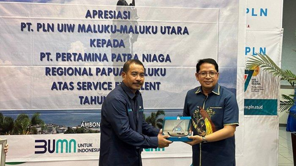 PLN Serahkan Service Excellent pada Pertamina Papua-Maluku
