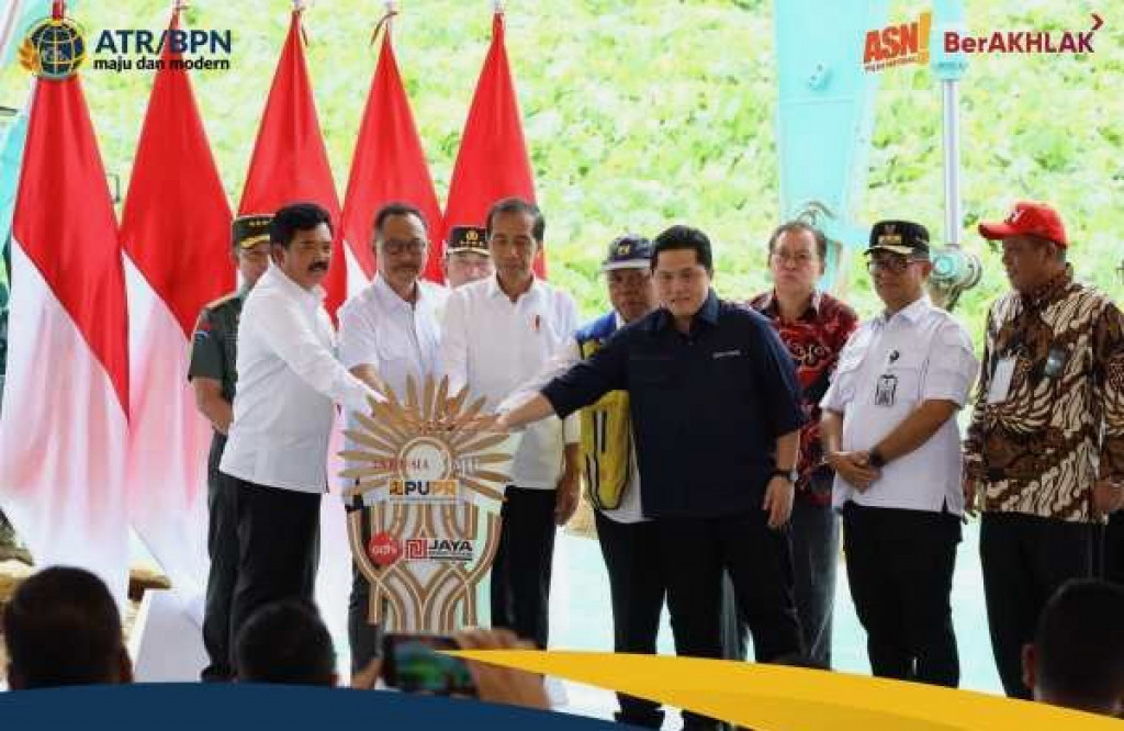 Presiden Jokowi Groundbreaking 11 Pembangunan Di Kawasan IKN - Wahana News