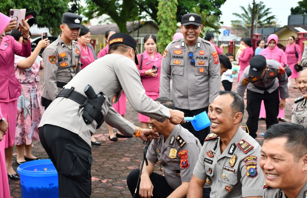 59 Personel Polres Nias, 2 Anggota Brimob Kompi 4 Batalyon C Naik Pangkat, Ini Daftar Nama-namanya