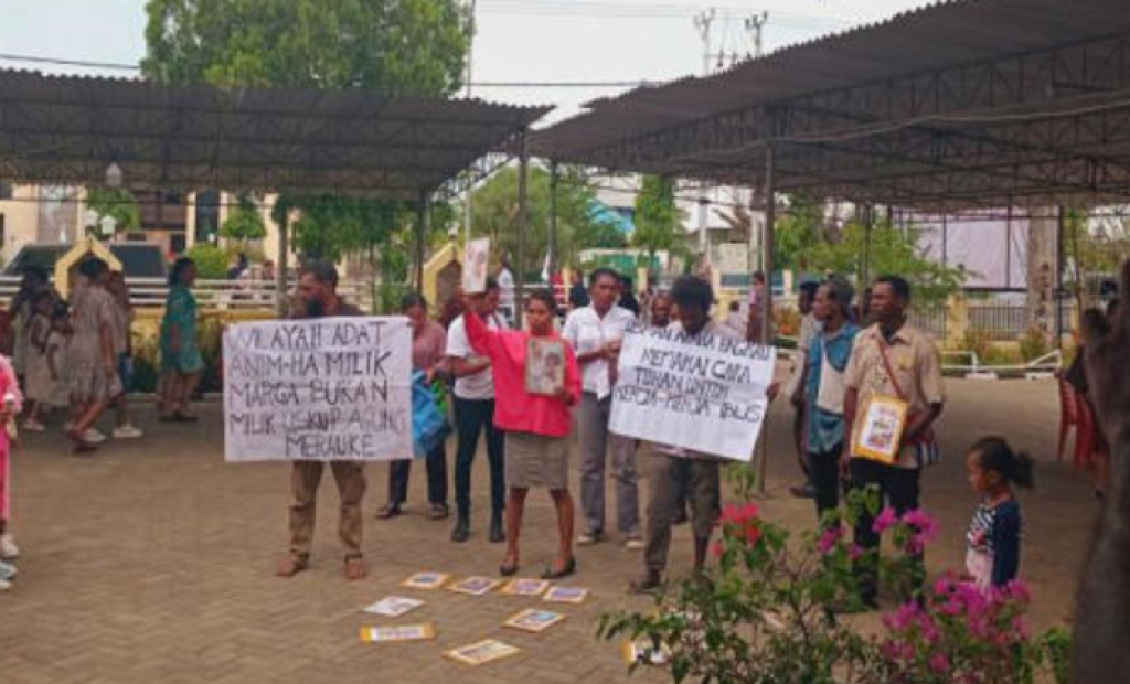 Aksi Bisu Usai Misa Berujung Penangkapan, 11 Umat Katolik Merauke Diamankan Polisi