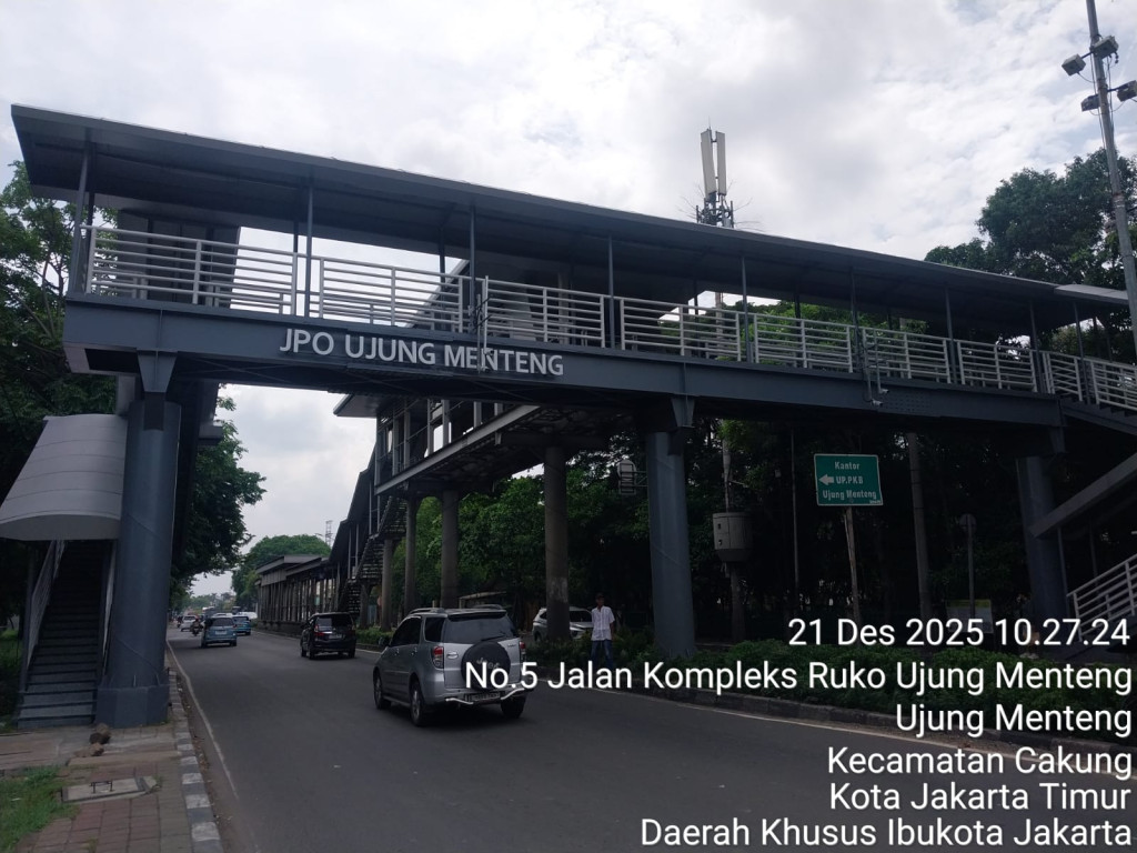 Anggaran Revitalisasi JPO Ujung Menteng Rp1,6 Miliar Dipertanyakan Publik