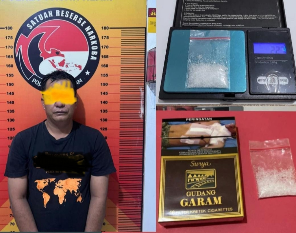 Awal Tahun, Satresnarkoba Polres Pagar Alam Bongkar Kasus Sabu 2,27 Gram di Rumah Kontrakan, Seorang Petani Diamankan