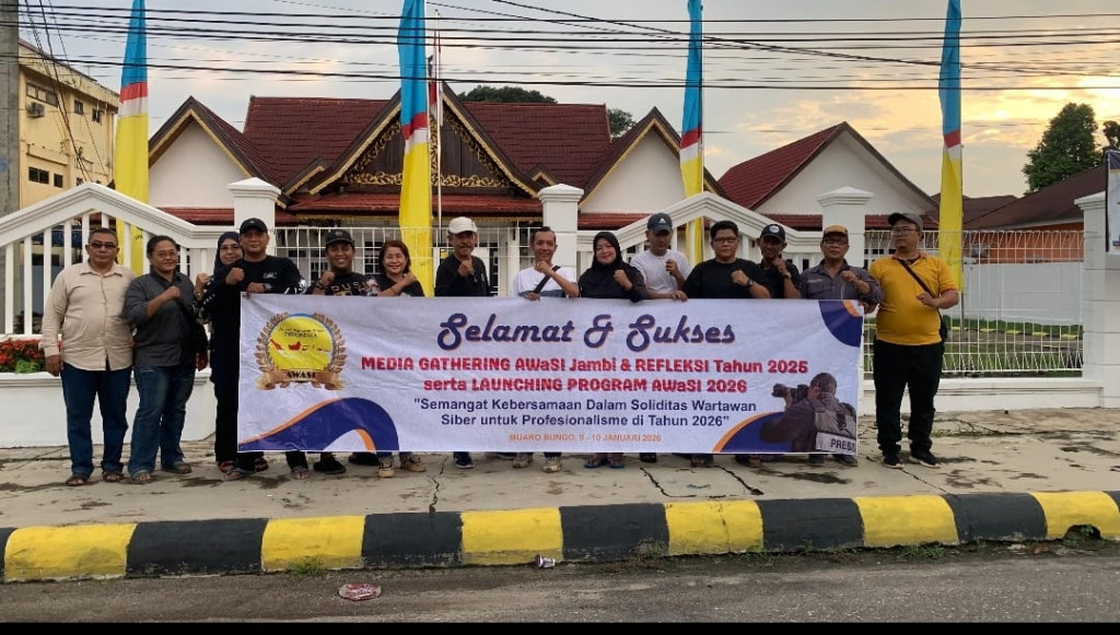 AWaSI Jambi Peringati HUT ke-3 dengan Media Gathering dan Launching Program Kerja 2026 di Muaro Bungo