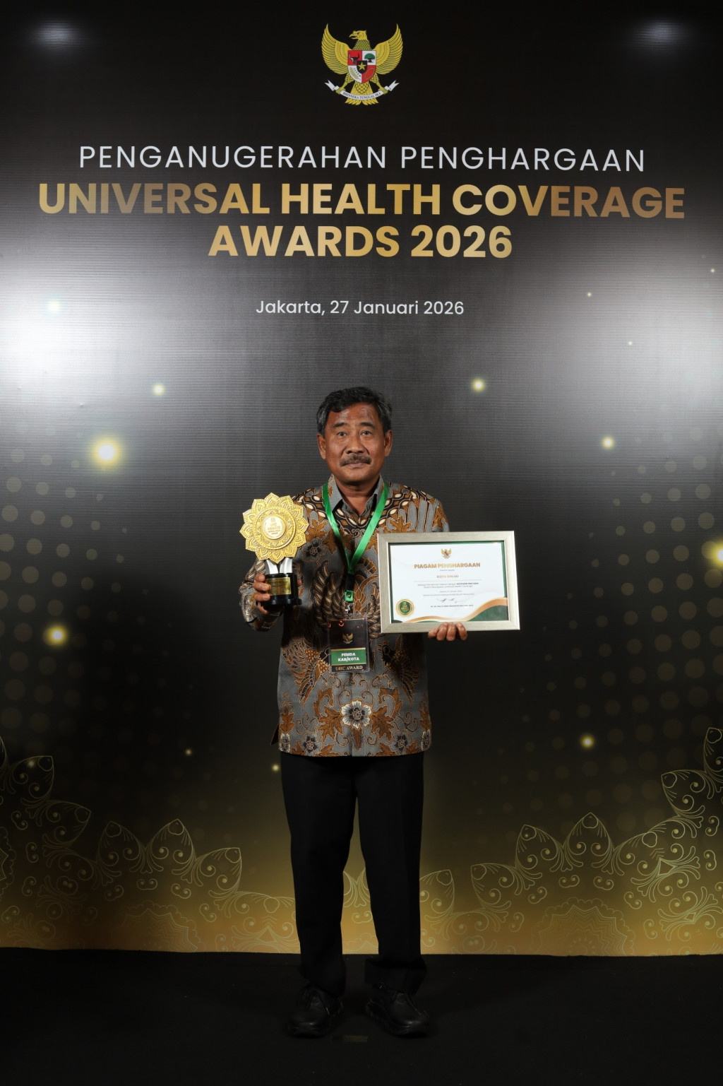 Binjai Raih Penghargaan UHC 2026 Kategori Pratama, Komitmen Jamin Kesehatan Warga Diapresiasi