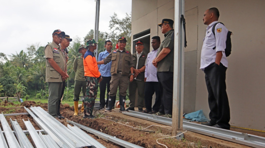 BNPB Evaluasi Pembangunan Hunian Pascabencana di Sumatra Barat