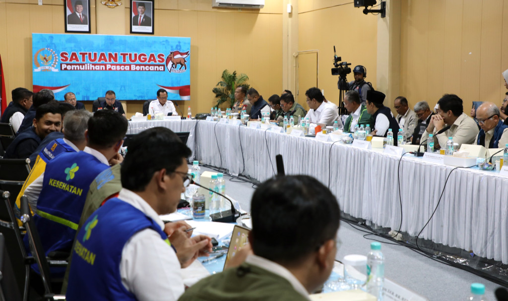 BNPB Ikuti Rapat Koordinasi Nasional Percepatan Pemulihan Pascabencana Sumatra di Aceh