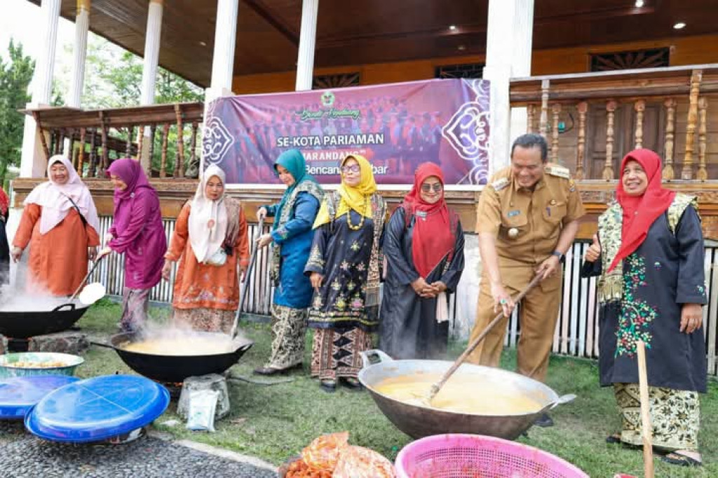 Bundo Kanduang Kota Pariaman Marandang Peduli Bencana Sumbar