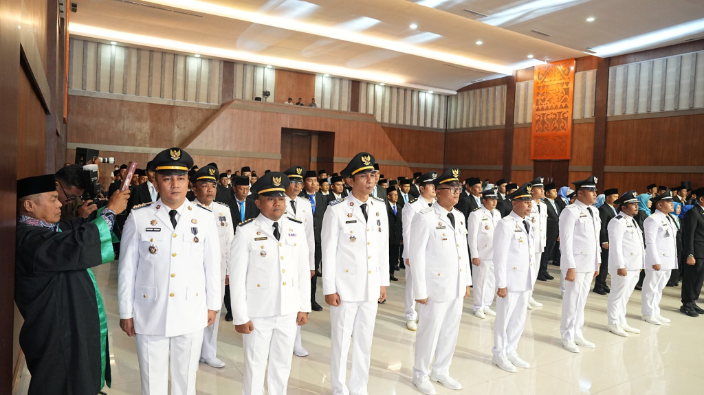 Bupati Deli Serdang Lantik Ratusan Pejabat