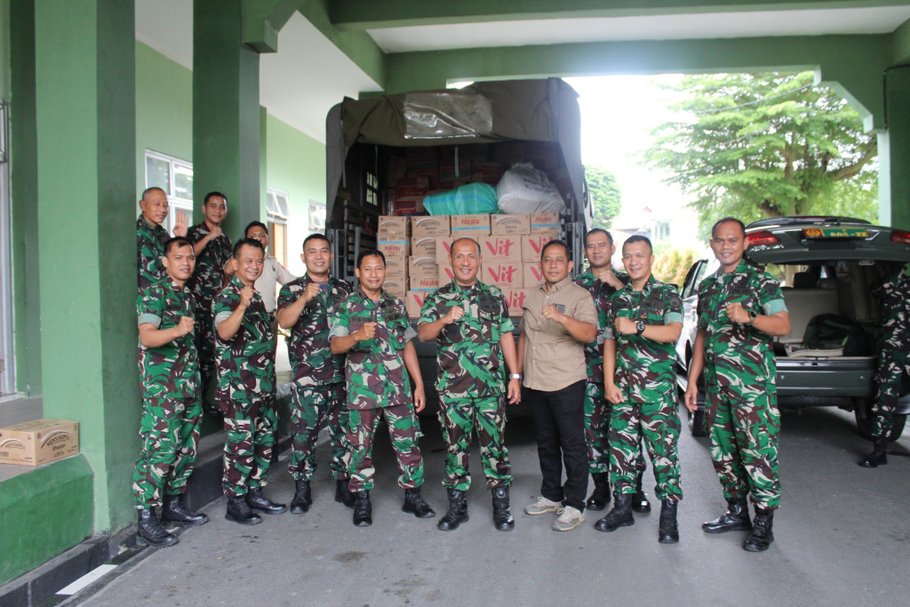 Dari Jambi untuk Aceh, Korem 042/Gapu, BPBD dan Masyarakat Satukan Kepedulian
