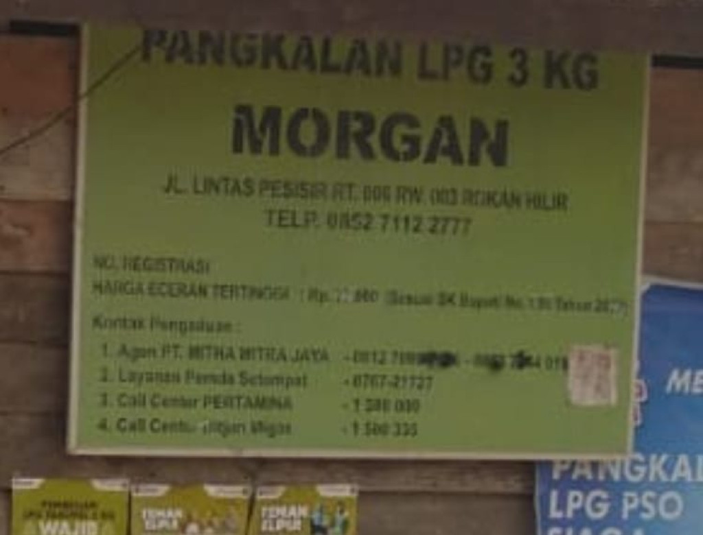 Diduga Jual LPG 3 Kg di Atas HET, Pangkalan di Pekaitan Dikeluhkan Warga