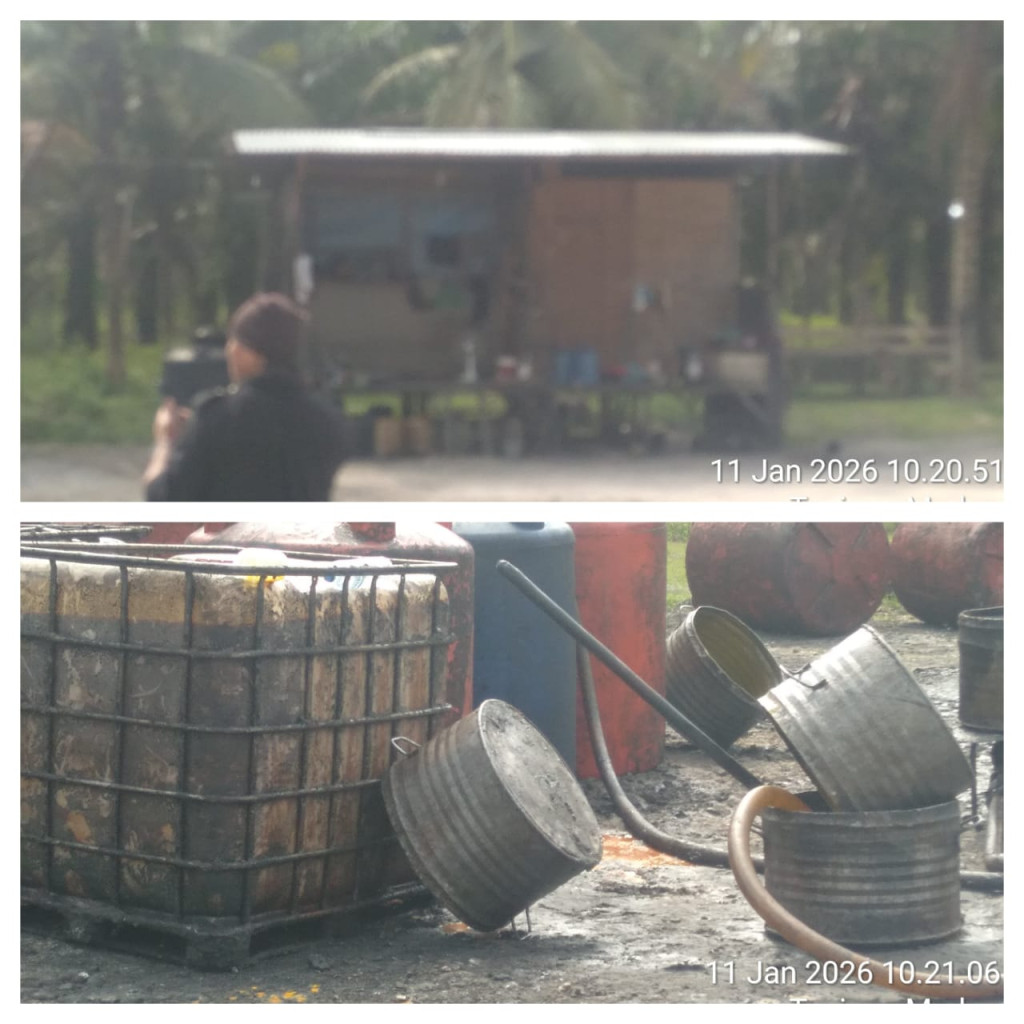 Diduga Penampungan CPO Ilegal di Jalan Lintas Mahato Marak, Aparat Diminta Bertindak