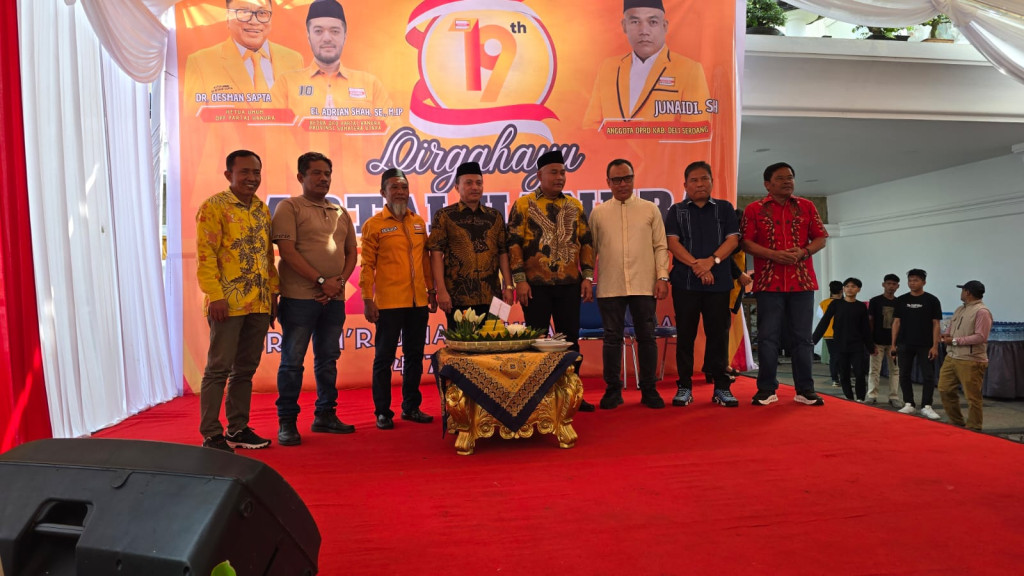 HUT ke-19 Partai HANURA Digelar Sederhana