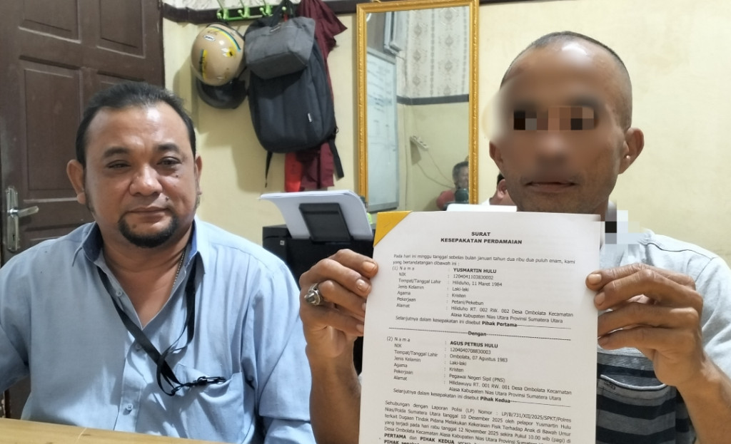 Kasus Kasek Aniaya Siswa SD di Alasa Berakhir Damai, Polres Nias akan Lakukan Restorative Justice