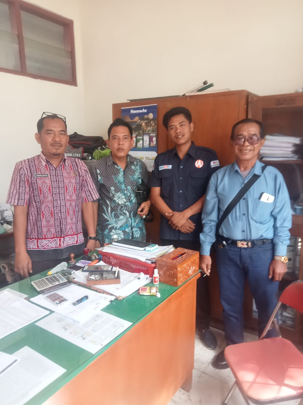 Kepsek SMK 1 Laguboti Sambut Baik Pers