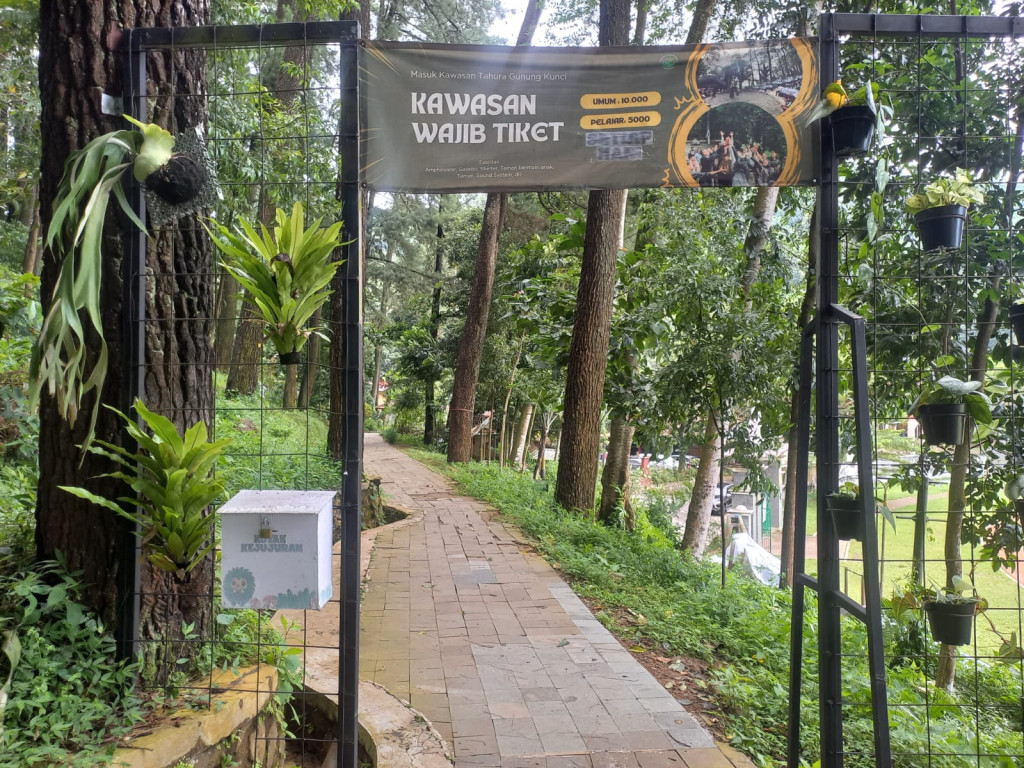 Kesadaran Pengunjung Tinggi, Kotak Kejujuran Tahura Gunung Kunci Tak Pernah Kosong