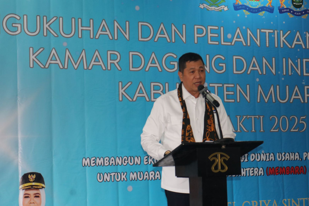 Ketua KADIN Sumsel Dorong KADIN Muara Enim Jadi Motor Penggerak Ekonomi Daerah