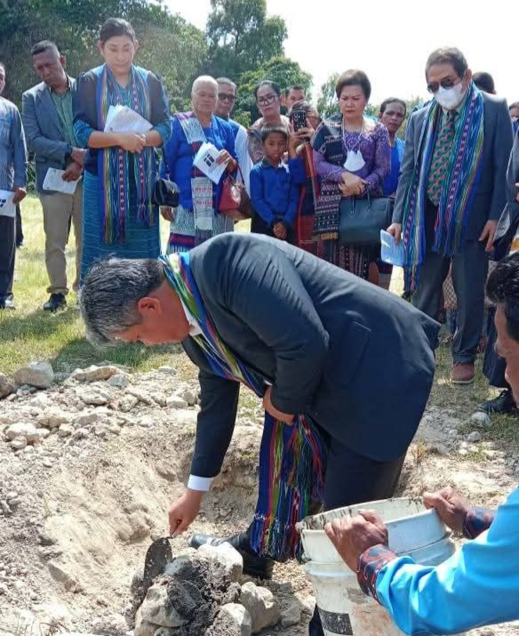 Kolaborasi Pemerintah, Gereja dan Warga Dorong Pengembangan Pulau Sibandang