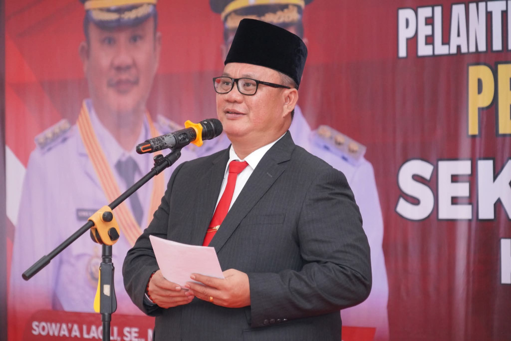 Lantik Andhika Laoly Jadi Sekda, Wali Kota Gunungsitoli Minta Tancap Gas