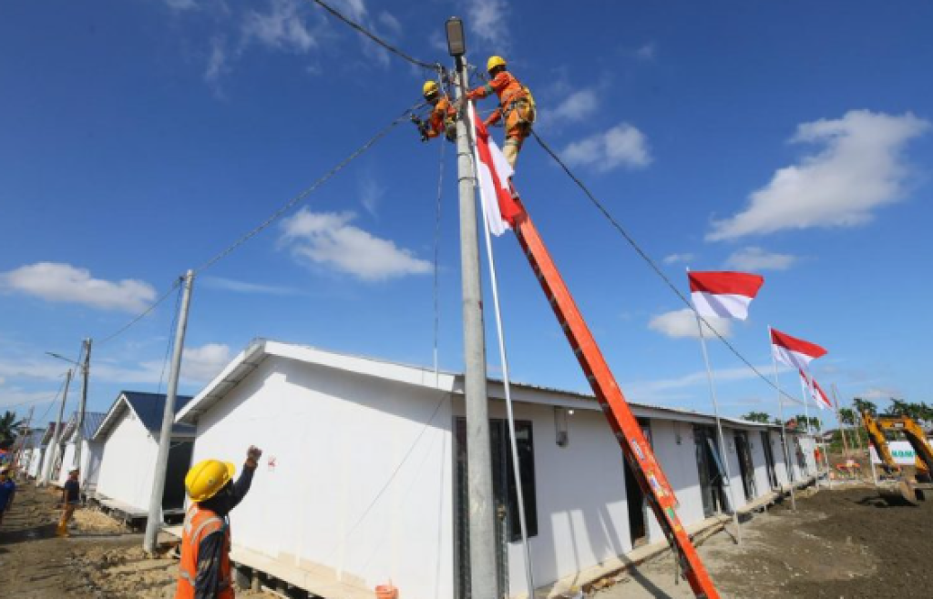 Listrik Pascabencana Hampir Pulih 100%, PLN Jadi Kunci Percepatan Pembangunan Huntap