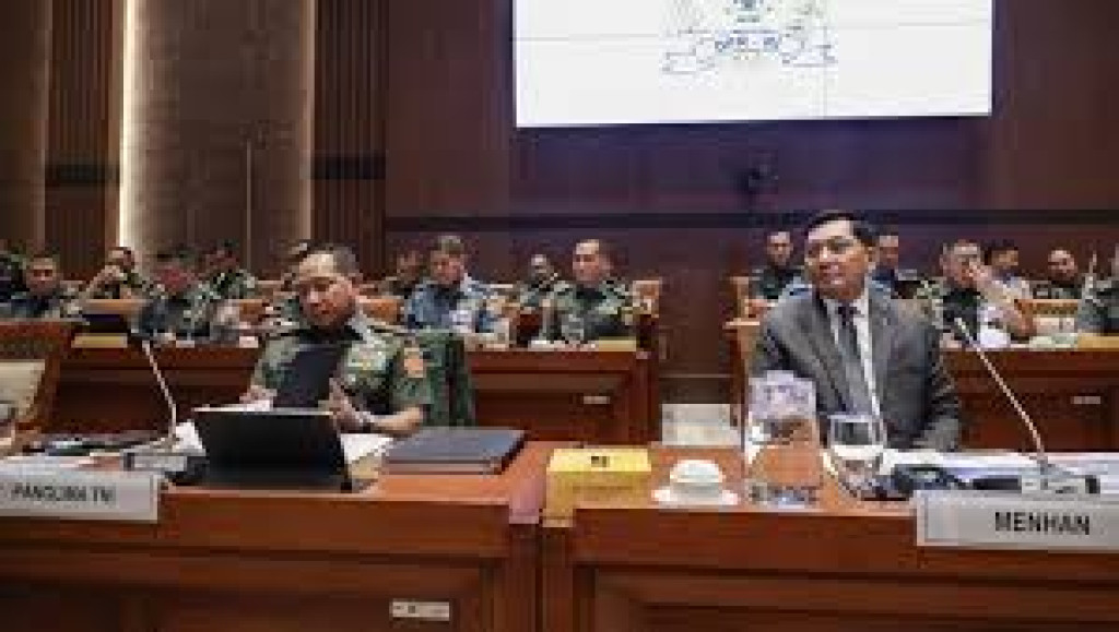 Menhan dan Panglima TNI Rapat Tertutup Bahas Rencana Kerja 2026