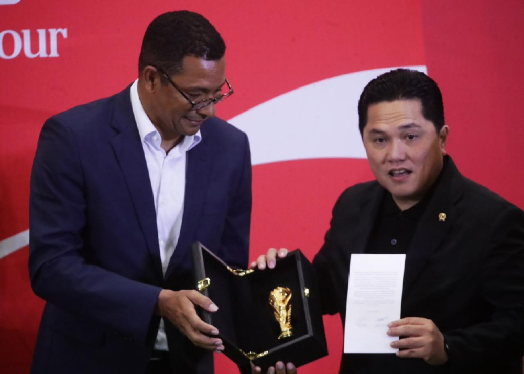 Menpora Erick Sambut Kehadiran Trofi Piala Dunia 2026, Tegaskan Pemuda dan Olahraga Prioritas Nasional