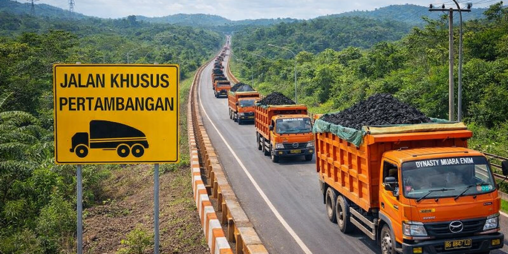 Mulai 1 Januari 2026, Angkutan Batubara di Sumsel Wajib Gunakan Jalan Khusus