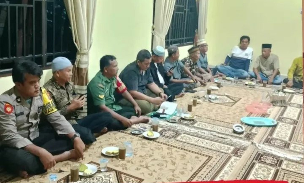 Musdes Simarancar Dihadiri Bhabinkamtibmas Polsek Sosa Kabupaten Palas