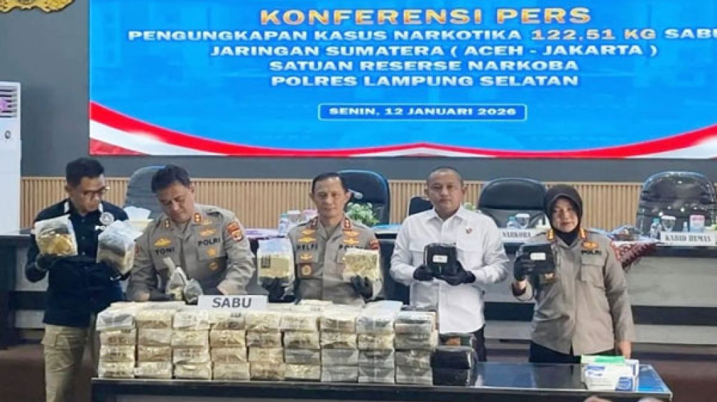 Pelaku Utama Penyelundupan 122 Kg Sabu di Bakauheni Diburu Polisi