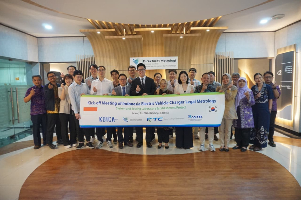 Peluncuran Proyek Pengembangan Sistem Metrologi Legal EVSE:  Tapak Penting Pengembangan Ekosistem EV di Indonesia