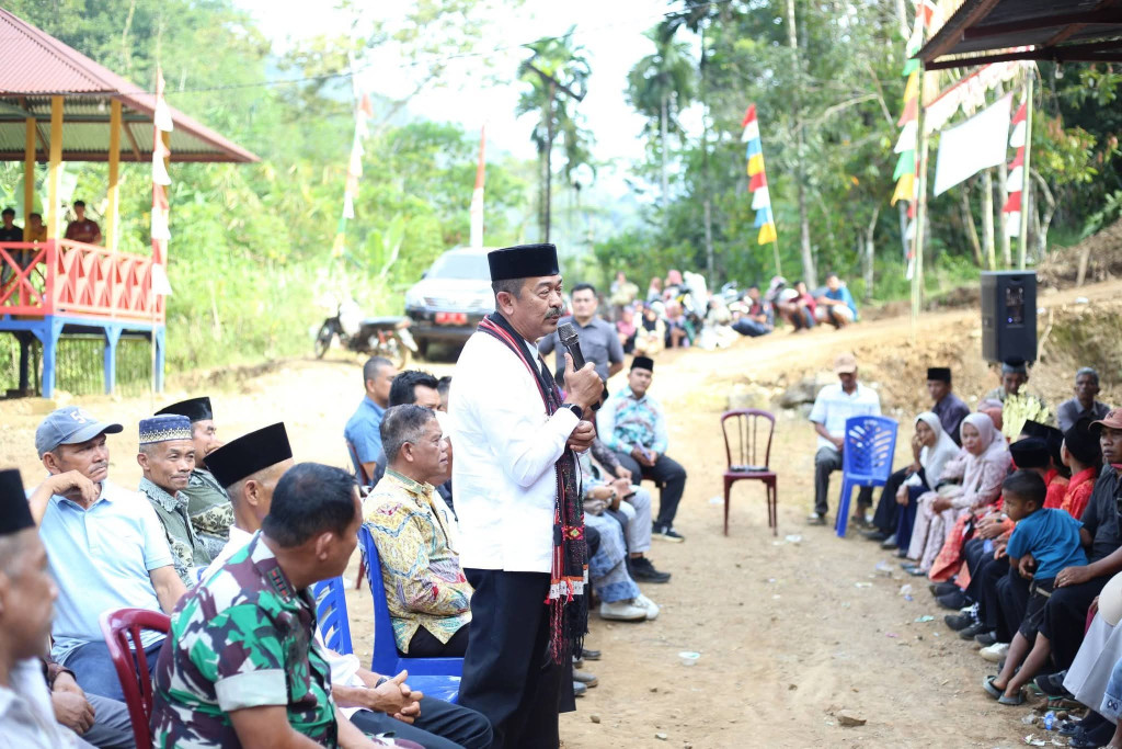 Pembukaan Jalan Baru ke Banjar Melayu Sepanjang 2,3 Km Rampung
