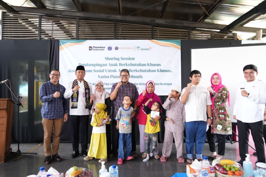 Pemkot Jakarta Timur dan PT Antam Gelar Pendampingan ABK, Salurkan Bantuan untuk 300 Anak