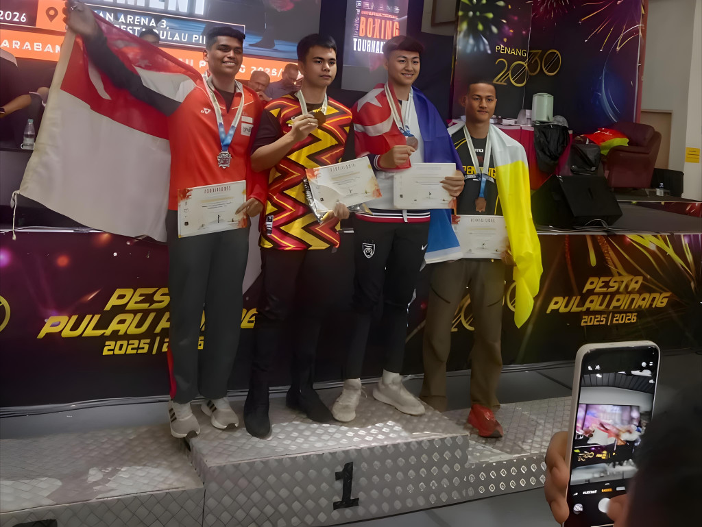Petinju Asal Nias Sabet Medali Emas di Kejuaraan Tinju Internasional di Malaysia