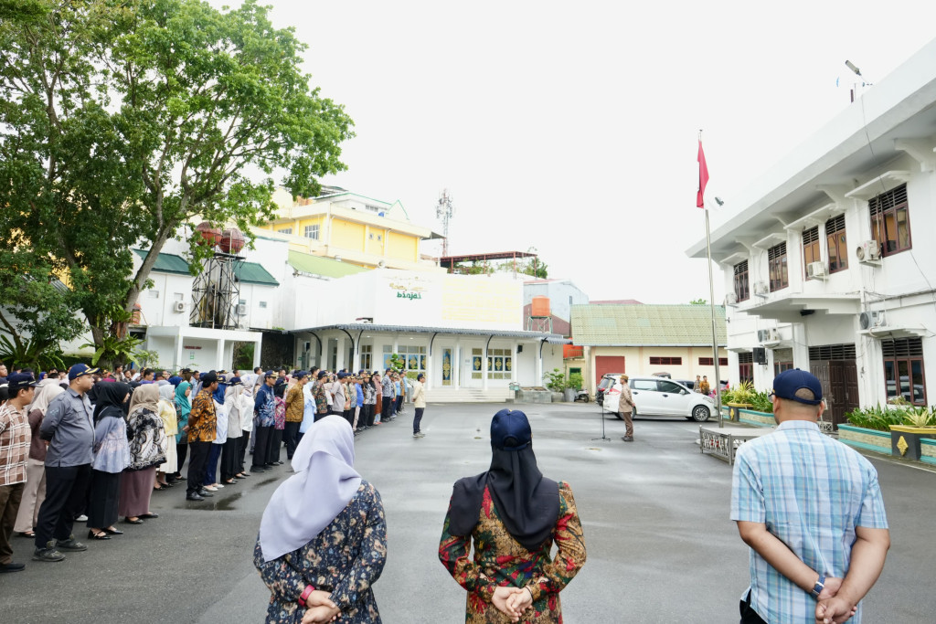 Pj. Sekdako Binjai Pimpin Apel Pagi dan Sidak ASN Pasca Libur Tahun Baru 2026