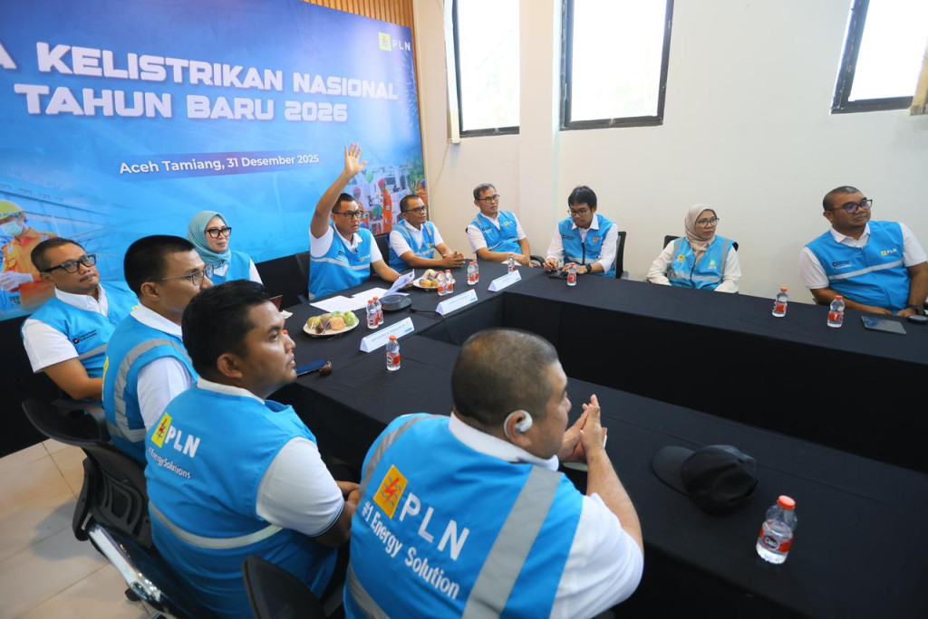 PLN Pastikan Pasokan Listrik Aman Saat Pergantian Tahun, Cadangan Daya Capai 70,8 GW